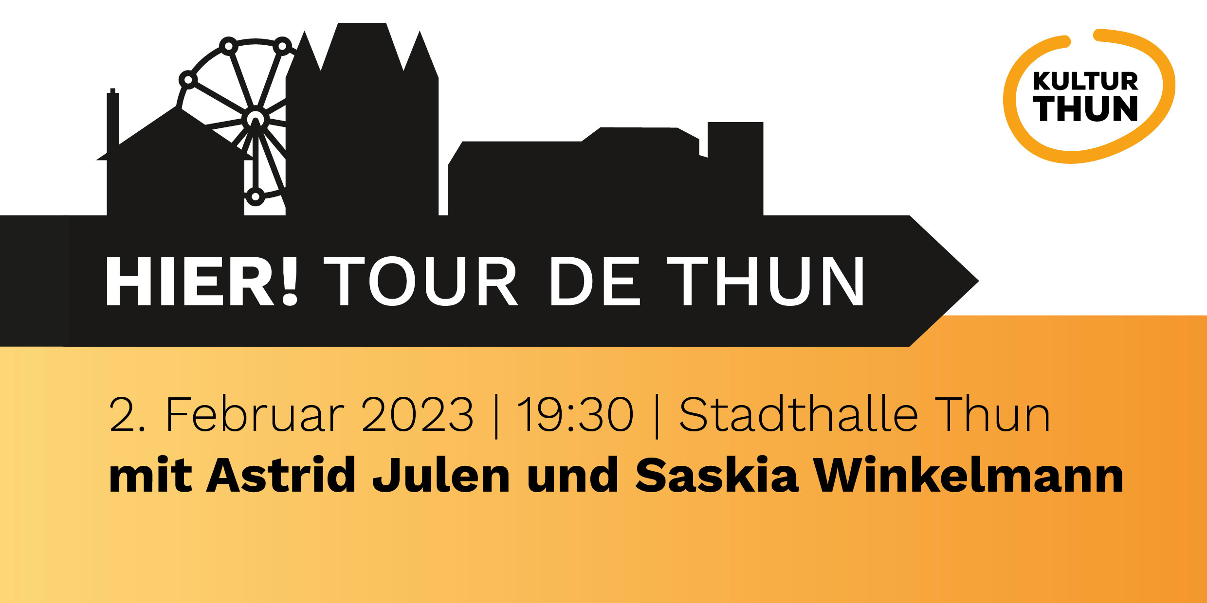 HIER! Tour de Thun - KULTURTHUN | Dachverbund der Thuner Kulturszene